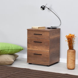Hanah Home Mesilla de noche Kmd-530-Oo-1 Oslo y Nogal